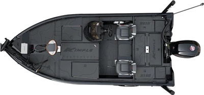 16 Ft Alumínium Bass Boat